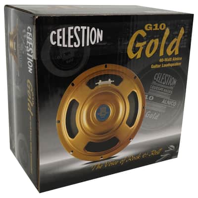 (2) Celestion G10 Gold 40W 10" Inch Alnico Magnet Guitar Speakers 8 Ohm image 8