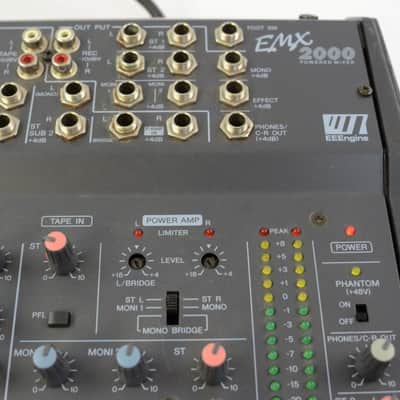 Yamaha EMX2000 12 Channel Powered Mixer EMX-2000 | Reverb Canada