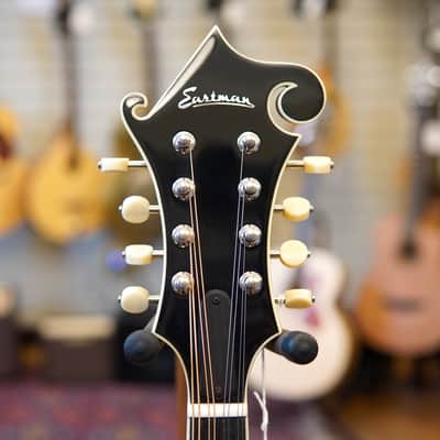 Eastman MD615 F-Style Solid Spruce/Maple Acoustic-Electric Mandolin Goldburst w/Hard Case image 7