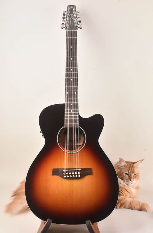 Seagull S12 CH CW 12-String 2022 - Sunburst image 1