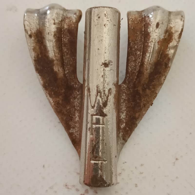 WFL Ludwig Bass Drum Tension-Rod-Claw Nickel Vintage50s Super Classic Chicago US image 1