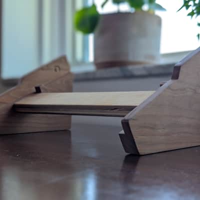 Arturia MicroFreak With Custom Cherry Wood Stand image 9
