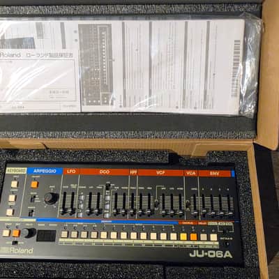 Roland JU-06A Boutique Series Synthesizer Module 2019 - Present - Black image 3