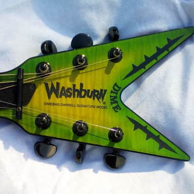 Washburn Dimebag Darrell Dime 3 USA 1995 Dime Slime image 8