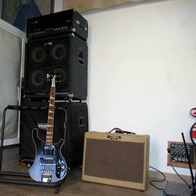 Rickenbacker 4001 1972 Mat black Iggy POP The Idiot Sessions image 2