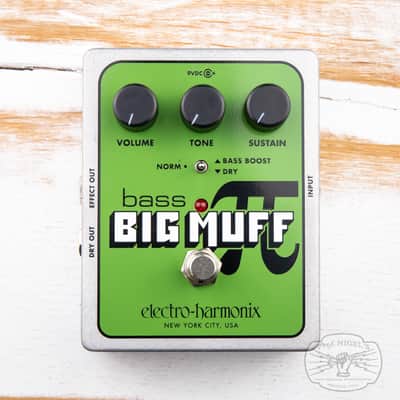 Electro-Harmonix Bass Big Muff Pi Fuzz Distortion Sustainer - Authorized Dealer image 1