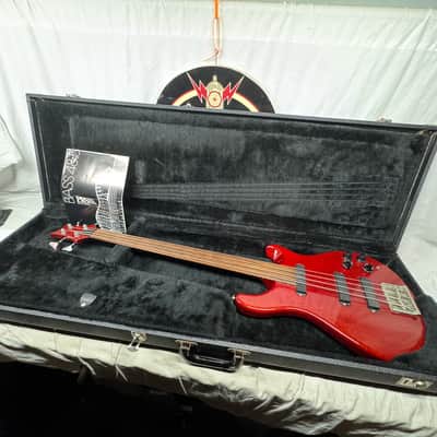 PRS Paul Reed Smith Bass-4 iv Fretless 4-string Bass with Case 1986 image 1