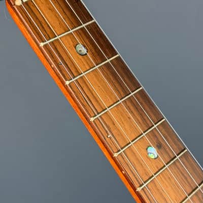 Starr Limited Edition 11" Cherry Rolled Brass Tone Ring 5-String Openback Banjo - Satin image 13