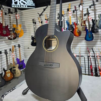 Martin GPC-X1E Grand Performance Acoustic-electric Guitar - Black w/Gig Bag & PLEK*D #119 image 4