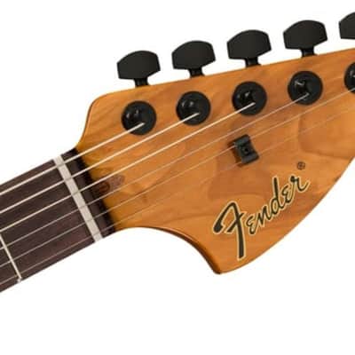 Fender Tom DeLonge Signature Starcaster Electric Guitar, Rosewood Fingerboard, Satin Olympic White image 4