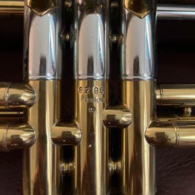 Reynolds 50B Bb Trumpet (rare)(1946) (ML bore) SN 8280 (professional) image 9