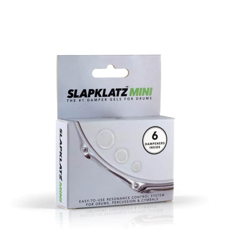 SlapKlatz Mini Drum Dampener Gel Pads w/Case, 6pk Clear image 1
