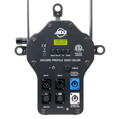 American DJ ENC132 Encore Profile 1000 Color RGBW BK Case with Wired Digital Communication Network image 2