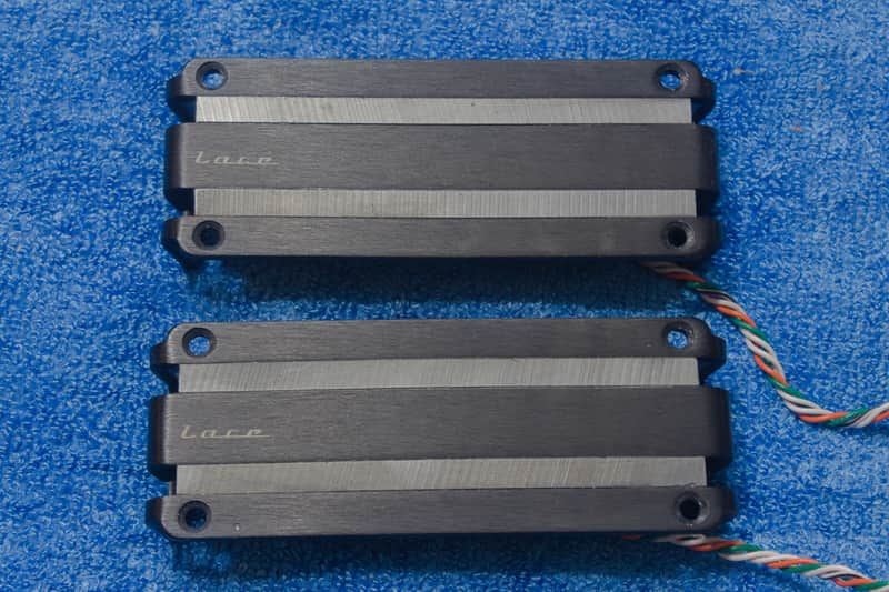Lace Alumitone X-Bar 4.0" Pair - Black Anodized image 1