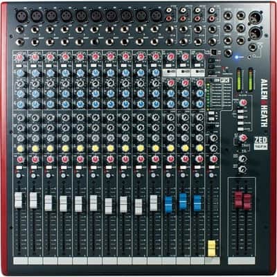Allen & Heath ZED-16FX 16-Channel Recording and Live Sound Mixer with FX & USB (B-Stock) image 3
