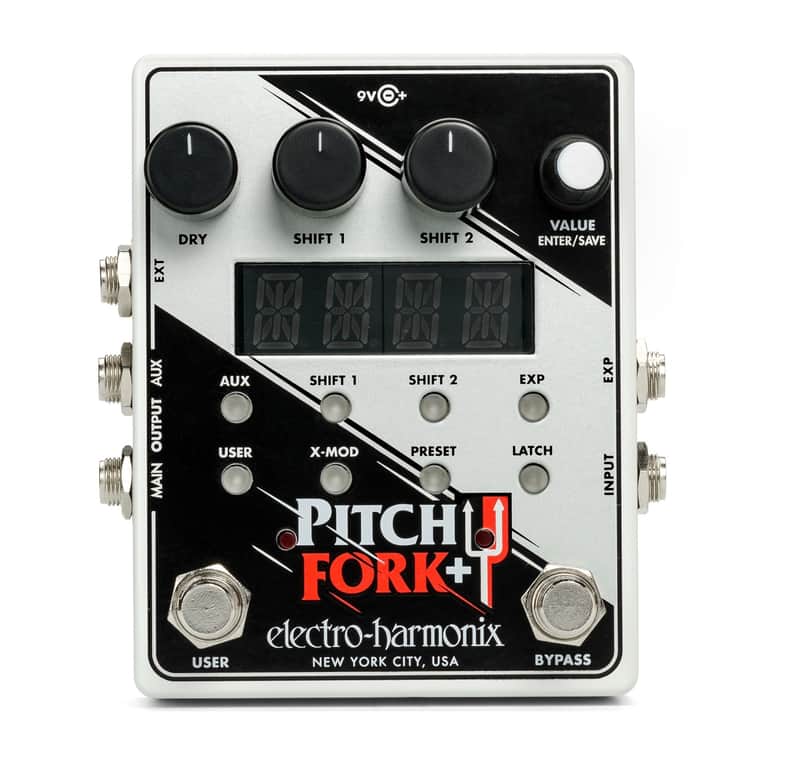 New Electro-Harmonix EHX Pitch Fork + Plus Pitch Shifter Guitar Effects Pedal image 1