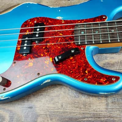 MyDream Partcaster Custom Built - Heavy Relic Lake Placid Quarter Pound image 7