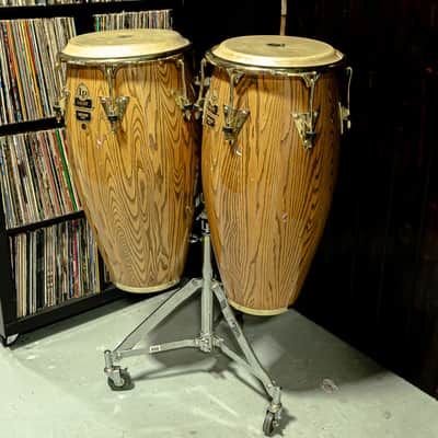 LP Galaxy Giovanni Signature Series Congas with Stand – 11" & 12" image 10