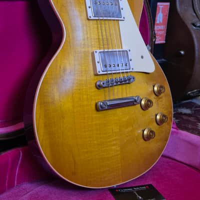 Gibson Custom Shop 1958 Les Paul Standard Reissue 2020 - Lemon Burst ☆VIDEO☆ image 5
