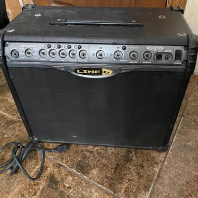 Line 6 Spider II 112 75-Watt 1x12" Digital Modeling Guitar Combo 2003 - 2006 - Black image 1