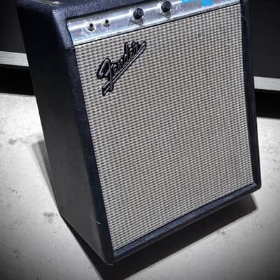 1973 Fender Music Master Bass Silverface Amplifier image 1