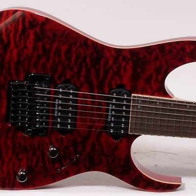 Ibanez RG 927 QMZ 7 String Electric GuitarRG927QMZRDT / Red Desert Quilt Top image 2