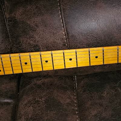 Partscaster Telecaster gold foil style 2023 - Daphne Blue image 4