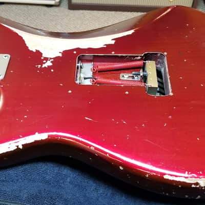 used 2012 Fender Custom Shop Greg Fessler Masterbuilt 1956 Stratocaster Relic HSS Floyd Rose, Excellent Condition with OHSC! image 21