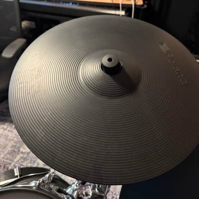 Roland VAD507 Acoustic Design Series Electronic V-Drum Kit 2022 - Present - Black *WITH* HiHat and snare stand, Kick pedal and throne! image 13