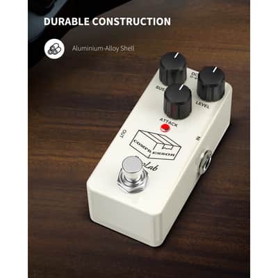 POGOLAB Compressor Guitar Effect Pedal True Bypass Sustain Level DC 9V image 5