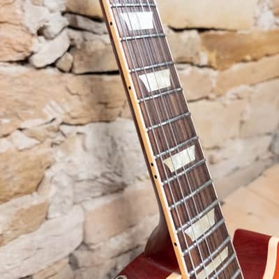 Gibson Les Paul Standard '50s 2005 - Faded Vintage Cherry Sunburst - Quilted Maple Top image 10