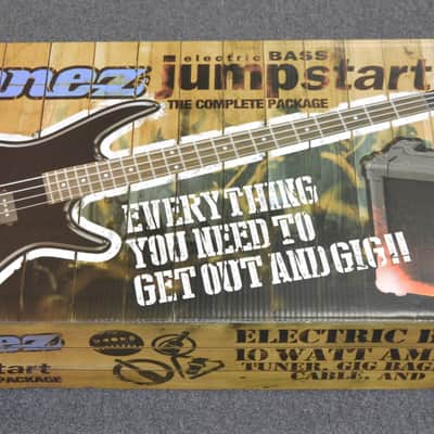 Ibanez IJSR190N Jump Start Electric Bass Guitar Starter Pack 2024 - Black image 2