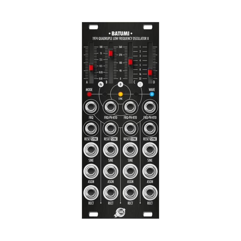 Xaoc Devices Batumi II Black Panel - Accessory for Modular Synthesizers image 1