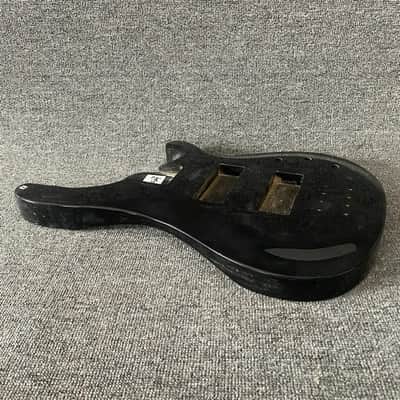 Black Solid Basswood Electric Bass DIY Project Body image 3