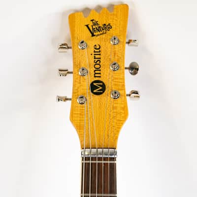 Mosrite The Ventures Reissue Electric Guitar - Japan - Pearl White image 5