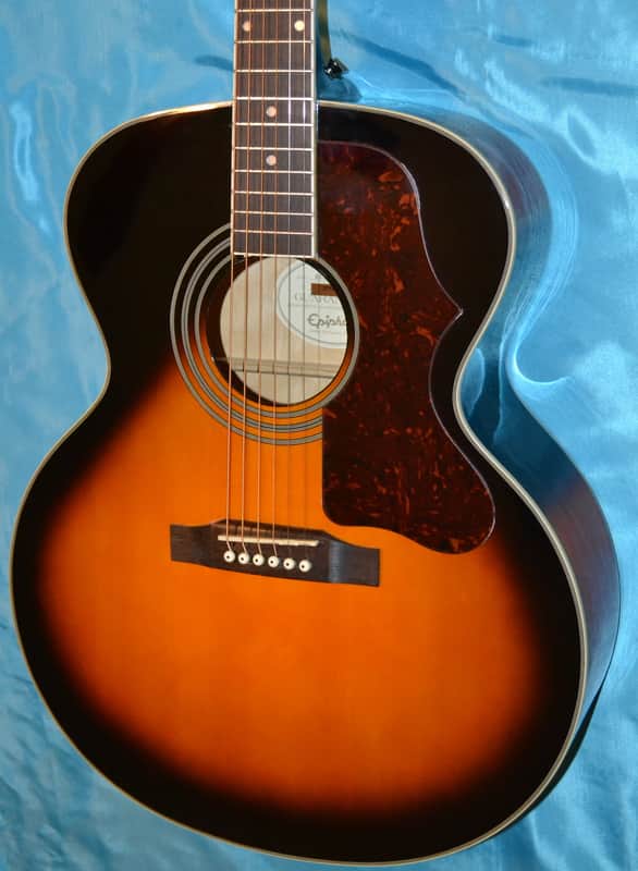Epiphone EJ-200 Artist Jumbo Acoustic  Vintage Sunburst image 1
