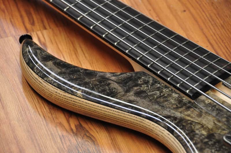 F Bass BN5 - Buckeye Burl | Reverb