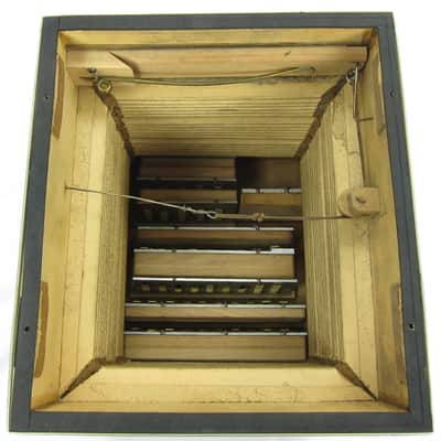 Patek 104 Key Triple Reed Bandoneon Chemnitzer Concertina, Key of C, Original Case, Overhauled image 13