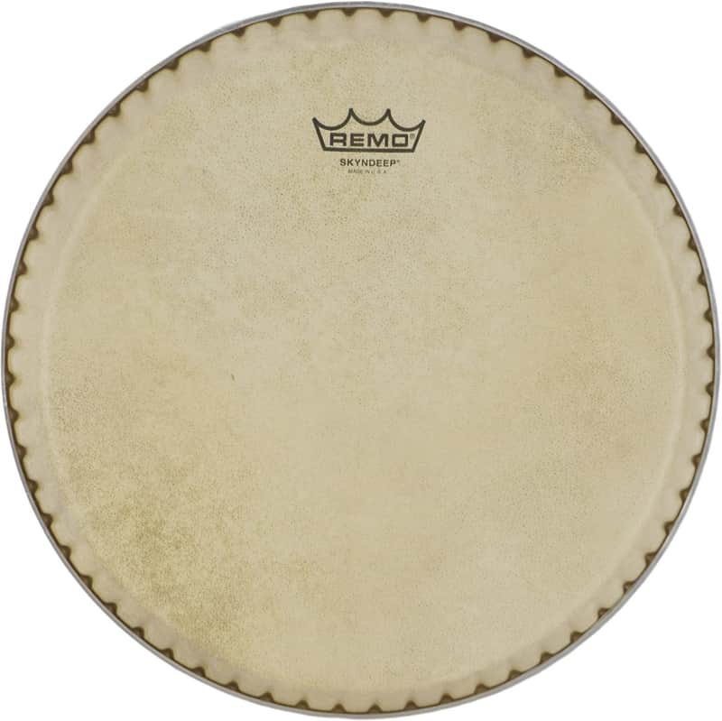 Remo Symmetry Skyndeep D1 Crimplock Conga Head 11.75'' Calfskin Graphic M4-1175-S6-D1003 image 1