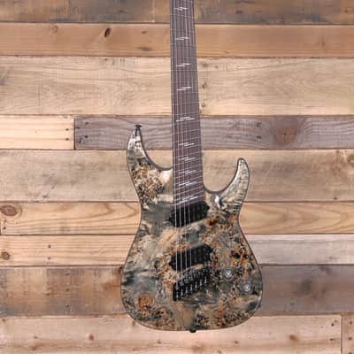Schecter Omen Elite-7 7-String Multiscale Electric Guitar Charcoal image 4