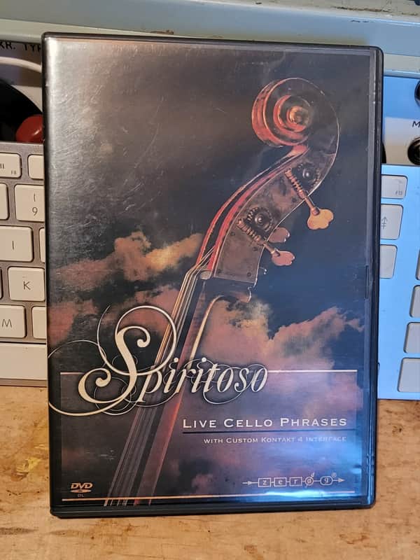 Zero G Spirotoso Live Phrases Classical Cello Kontakt Sampler Instrument image 1