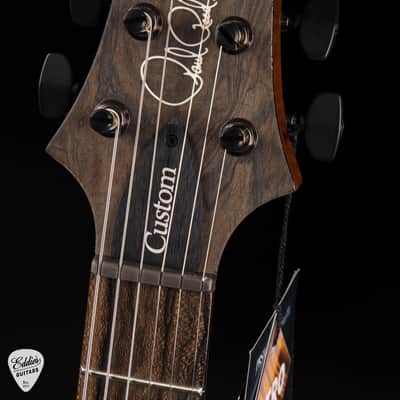 2024 - PRS Eddie's Guitars Wood Library Custom 24 Semi-Hollow Korina/Ziricote - Livingston Lemondrop image 7