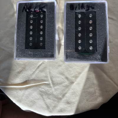 Squier Bullet Mustang Humbucker Pickups Set (2) w/ cases image 3