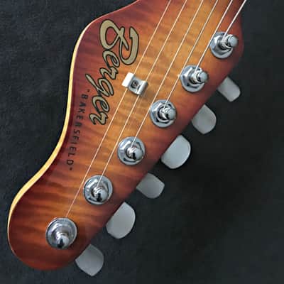 PT BERGER "BAKERSFIELD" RODEO DeLUXE Custom Thinline Tele Hybrid DoubleAAA Vintage Iced Tea Boutique image 3