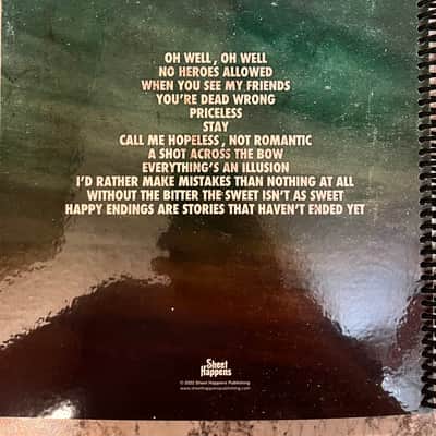 Mayday Parade - S/T - Guitar and Bass tab / tablature Book image 2