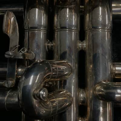 Yamaha YTR-4320ST Trumpet 2000s - Silver image 5