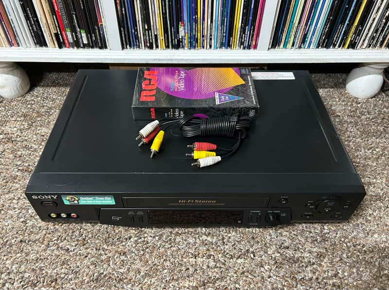 Sony SLV-N71 VCR 4-Head Hi-Fi Stereo VHS Player Recorder - No Remote - TESTED ✅ image 1
