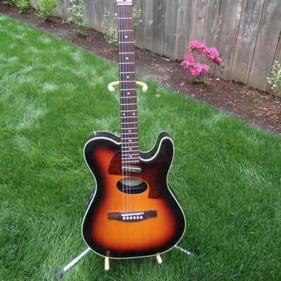 Fender Telecoustic DLX SB | Reverb