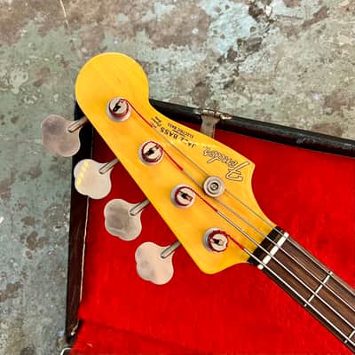 CIJ Fender Jazz Bass JB-62 2002 - Fiesta Red Tokai era MIJ crafted in japan MOT image 7