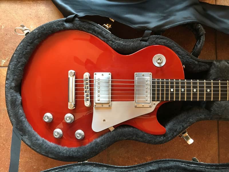 Gibson Les Paul Studio Baritone 2004 Tequila Sunrise image 1